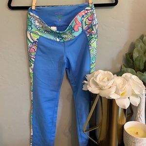 Lilly Pulitzer Luxletic Cropped Pant NWT Size XS
